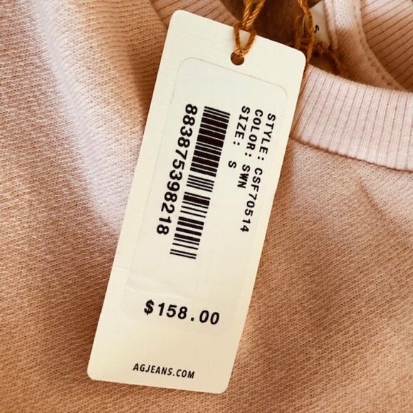 AG Adriano Goldschmied Womens Karis Sweatshirt Small - Picture 14 of 15